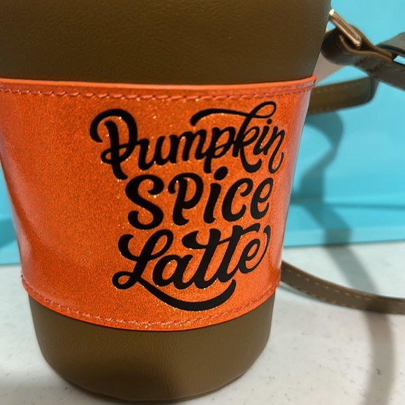 ☕️Pumpkin Latte Crossbody Purse Trending Viral Tik Tok - Picture 2 of 4